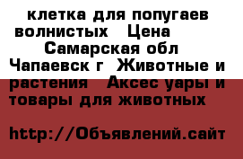 клетка для попугаев волнистых › Цена ­ 400 - Самарская обл., Чапаевск г. Животные и растения » Аксесcуары и товары для животных   